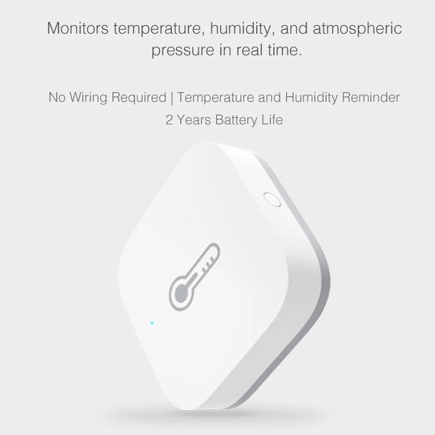 Aqara Temperature and Humidity Sensor | No Wiring Required