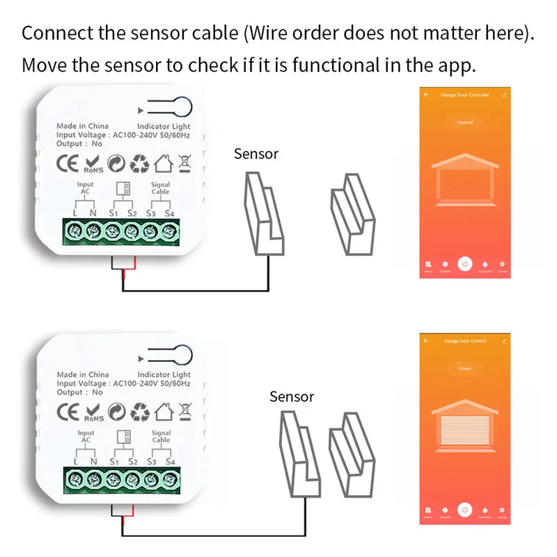 ZigBee Garage Door Opener - SyncYourHome