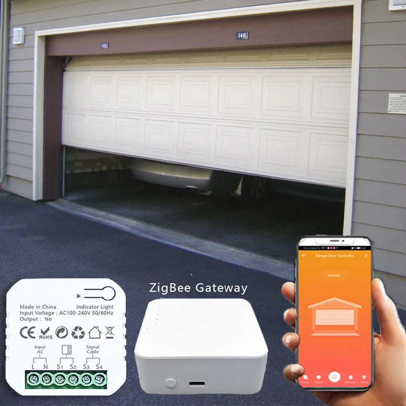 ZigBee Garage Door Opener - SyncYourHome