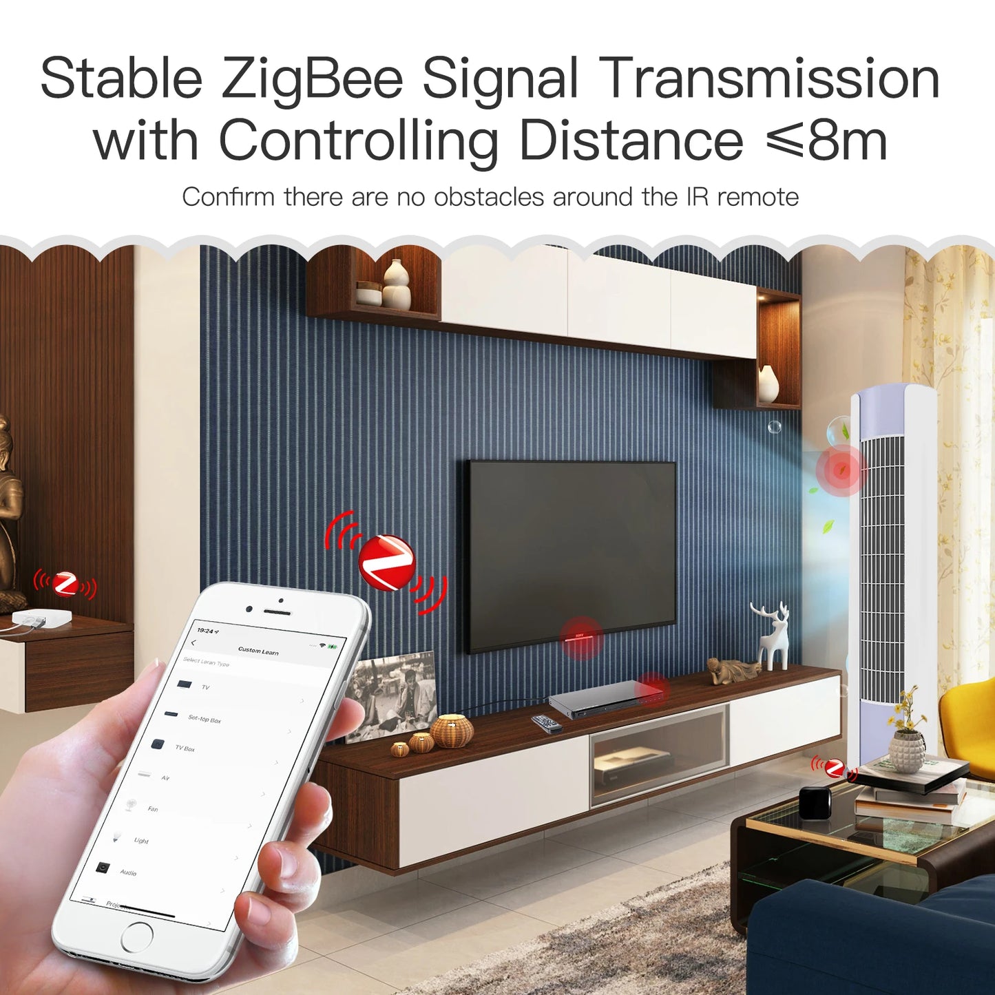 MOES Tuya ZigBee Smart IR Remote Control - SyncYourHome