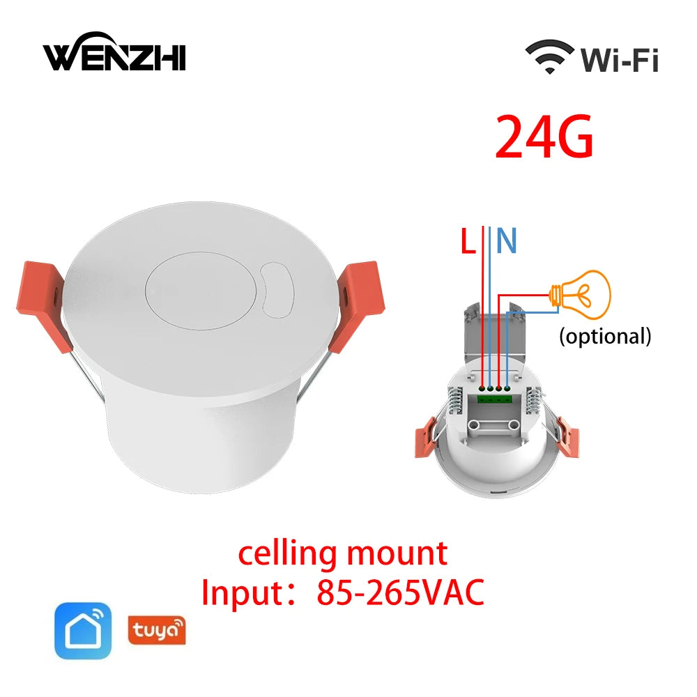 ZigBee 5.8G/24G MmWave Radar (Wenzhi) - SyncYourHome