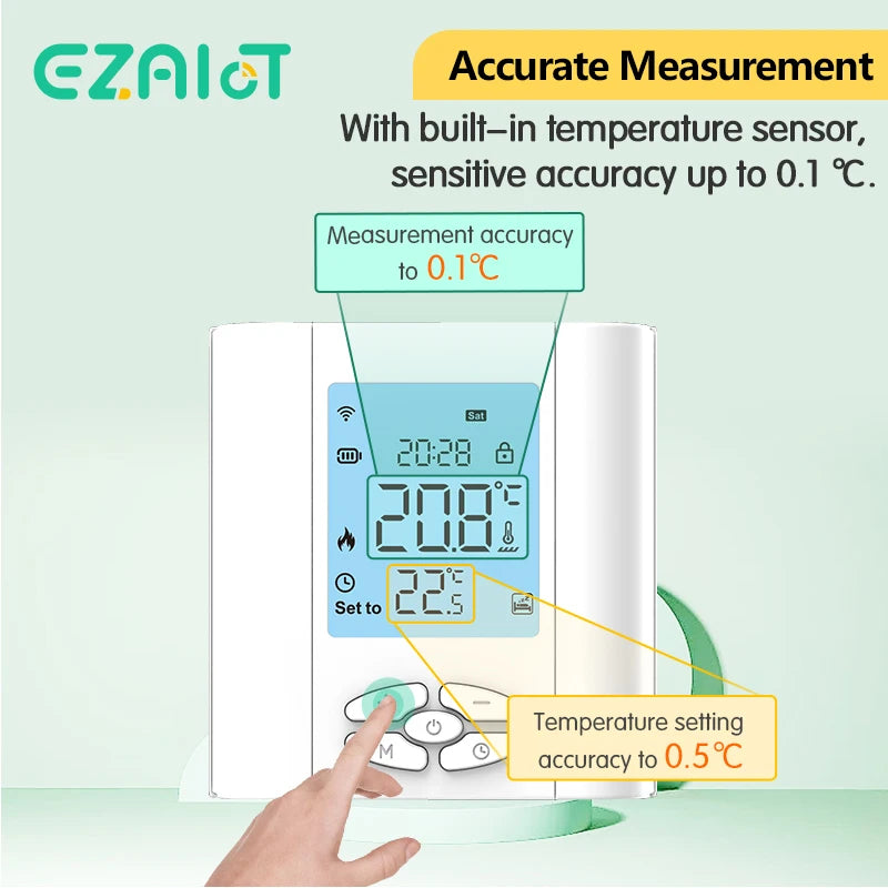 ZigBee Battery-Powered Thermostat - SyncYourHome