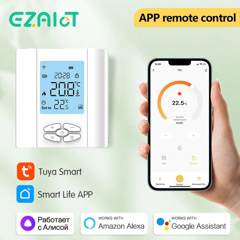 ZigBee Battery-Powered Thermostat - SyncYourHome