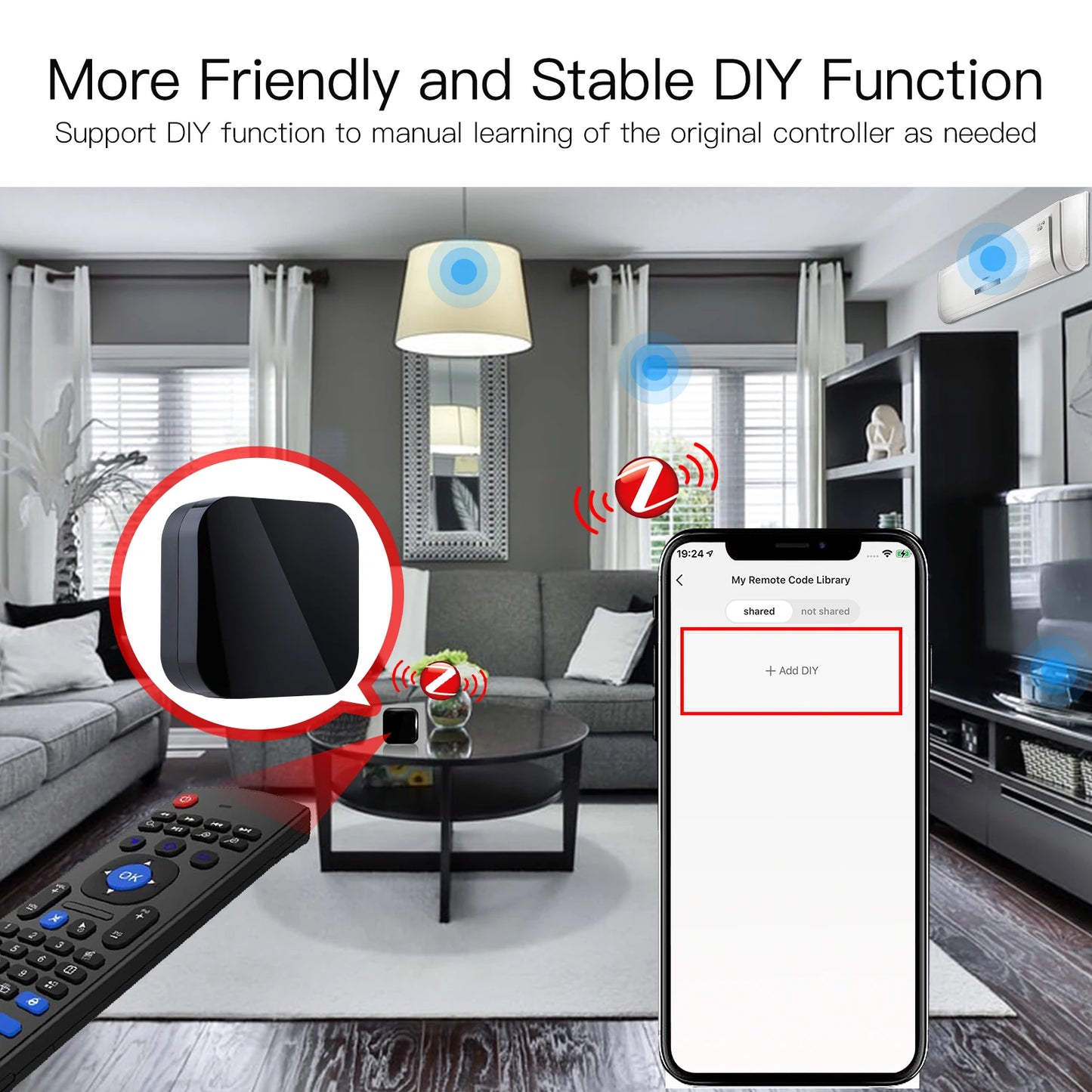 MOES Tuya ZigBee Smart IR Remote Control - SyncYourHome