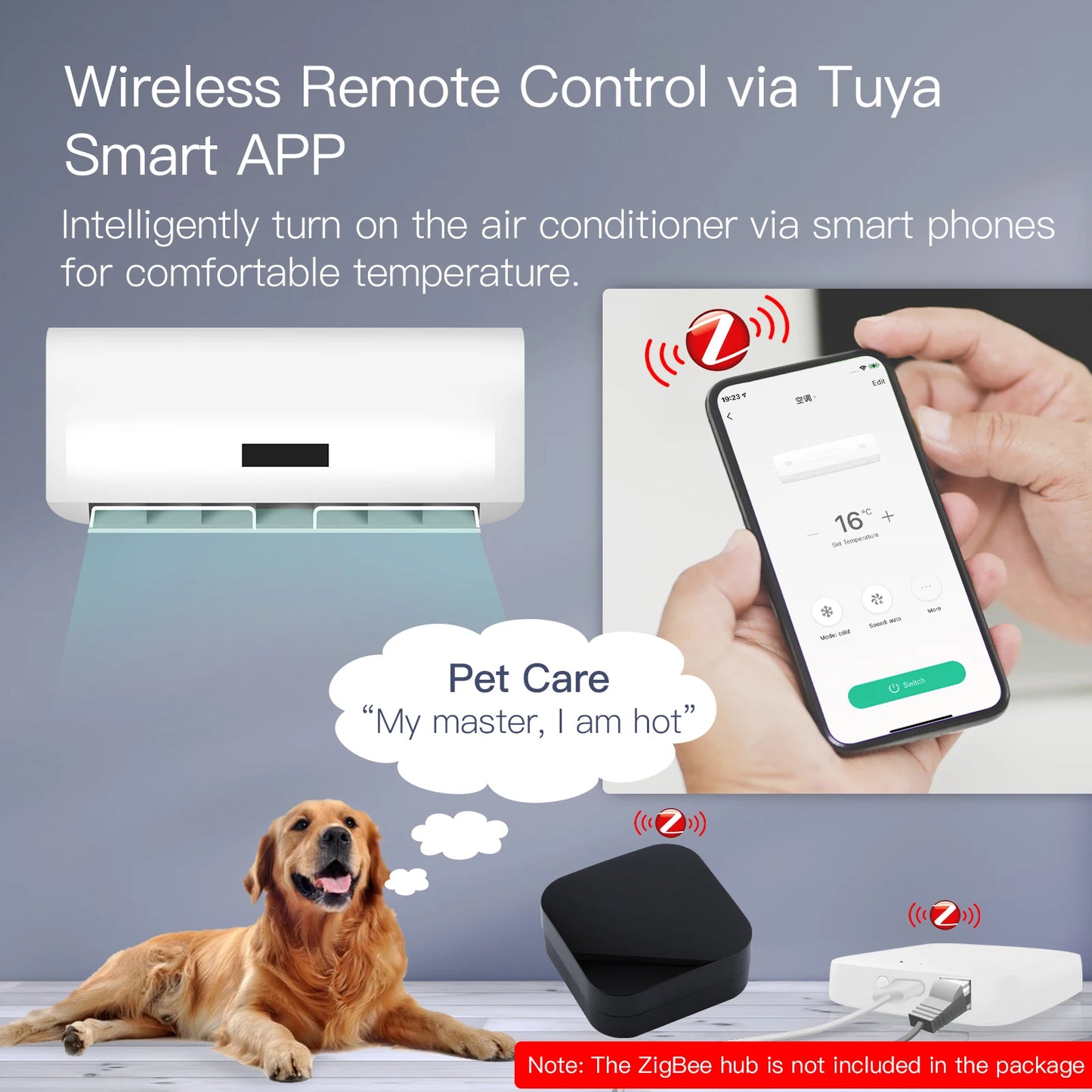 MOES Tuya ZigBee Smart IR Remote Control - SyncYourHome