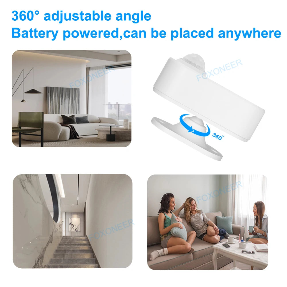 Tuya Zigbee Human Presence Detector (On Battery) - SyncYourHome
