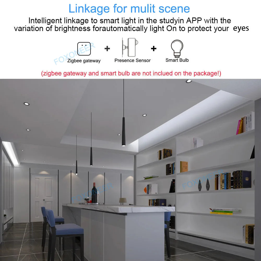 Tuya Zigbee Human Presence Detector (On Battery) - SyncYourHome