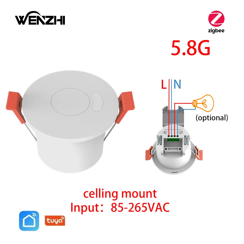 ZigBee 5.8G/24G MmWave Radar (Wenzhi) - SyncYourHome