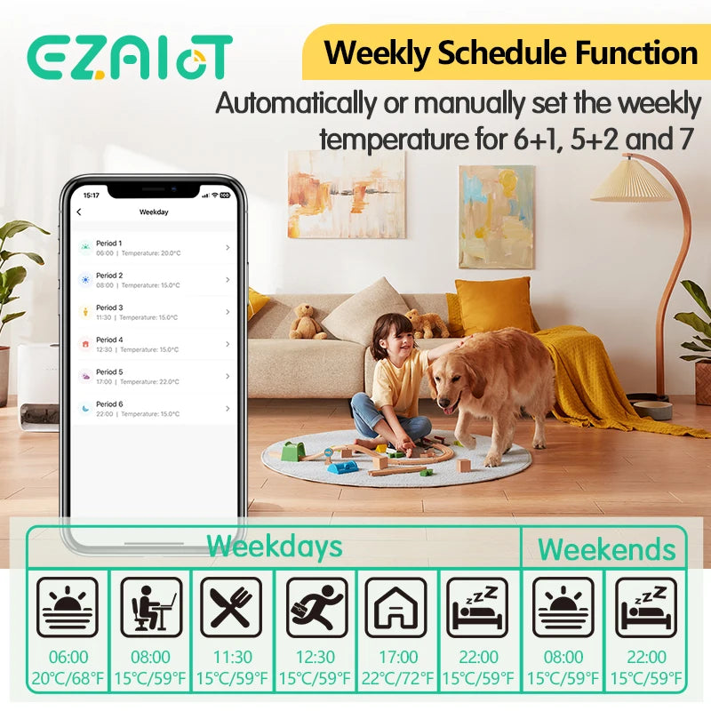 ZigBee Battery-Powered Thermostat - SyncYourHome