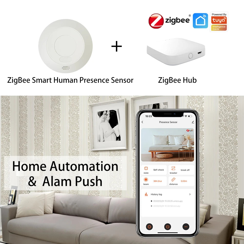 ZigBee 5.8G/24G MmWave Radar (Wenzhi) - SyncYourHome