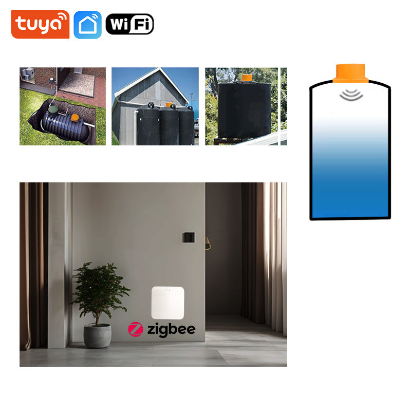 Water And Fuel Level Sensor Alarm Indicator Remote Tank Monitor - SyncYourHome