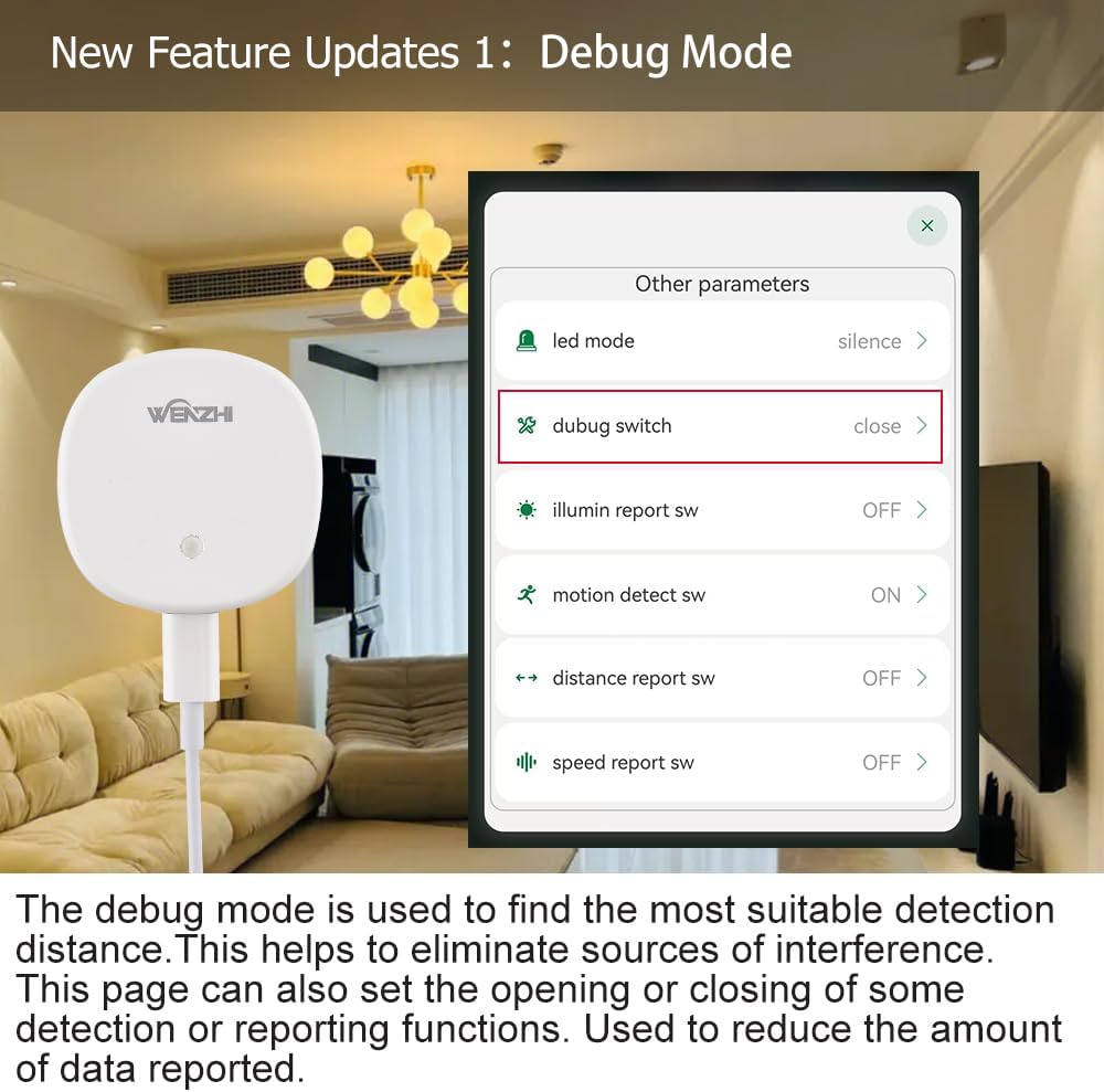 Zigbee 24G mmWave Sensor MTD285 - SyncYourHome