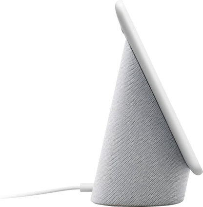 Google Nest Hub Max 10" Smart Display with Google Assistant - Chalk | Left View 