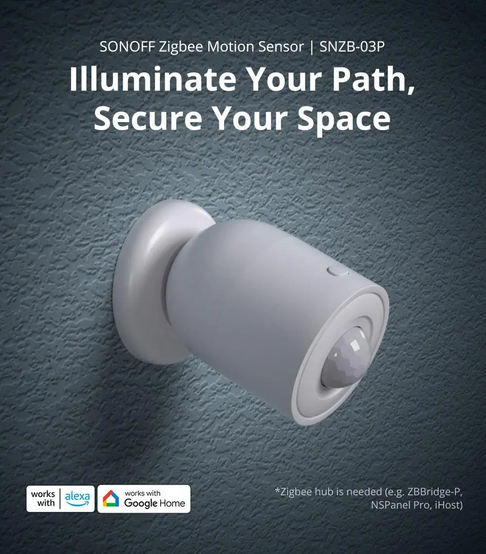 SONOFF SNZB-03P Zigbee Motion Sensor - SyncYourHome