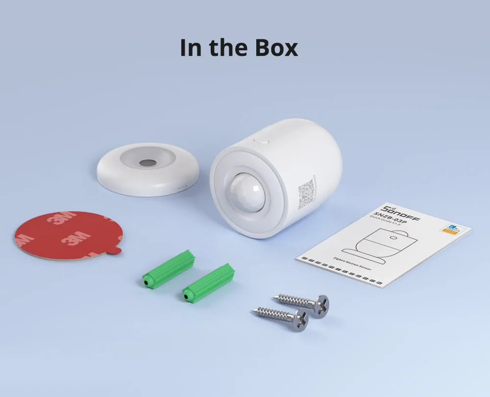 SONOFF SNZB-03P Zigbee Motion Sensor - SyncYourHome