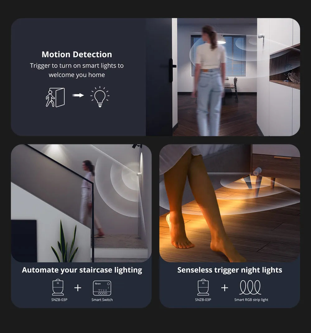 SONOFF SNZB-03P Zigbee Motion Sensor - SyncYourHome