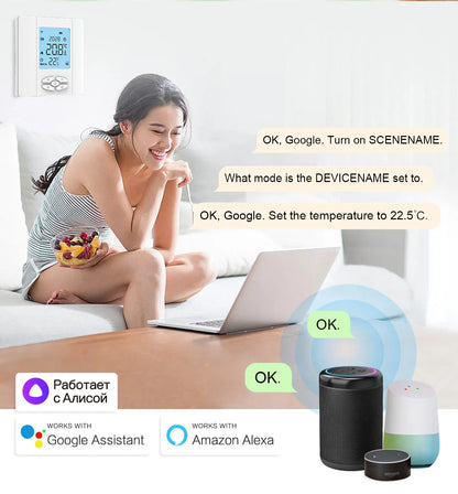 ZigBee Battery-Powered Thermostat - SyncYourHome
