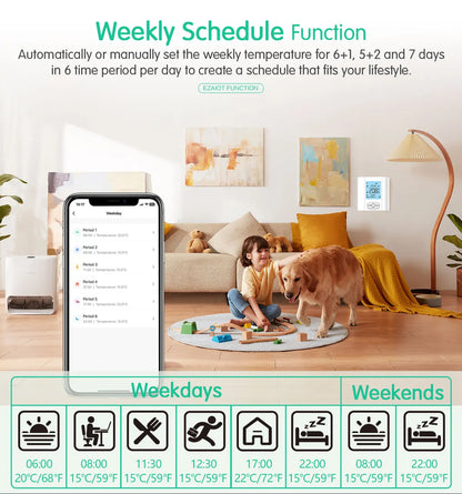 ZigBee Battery-Powered Thermostat - SyncYourHome
