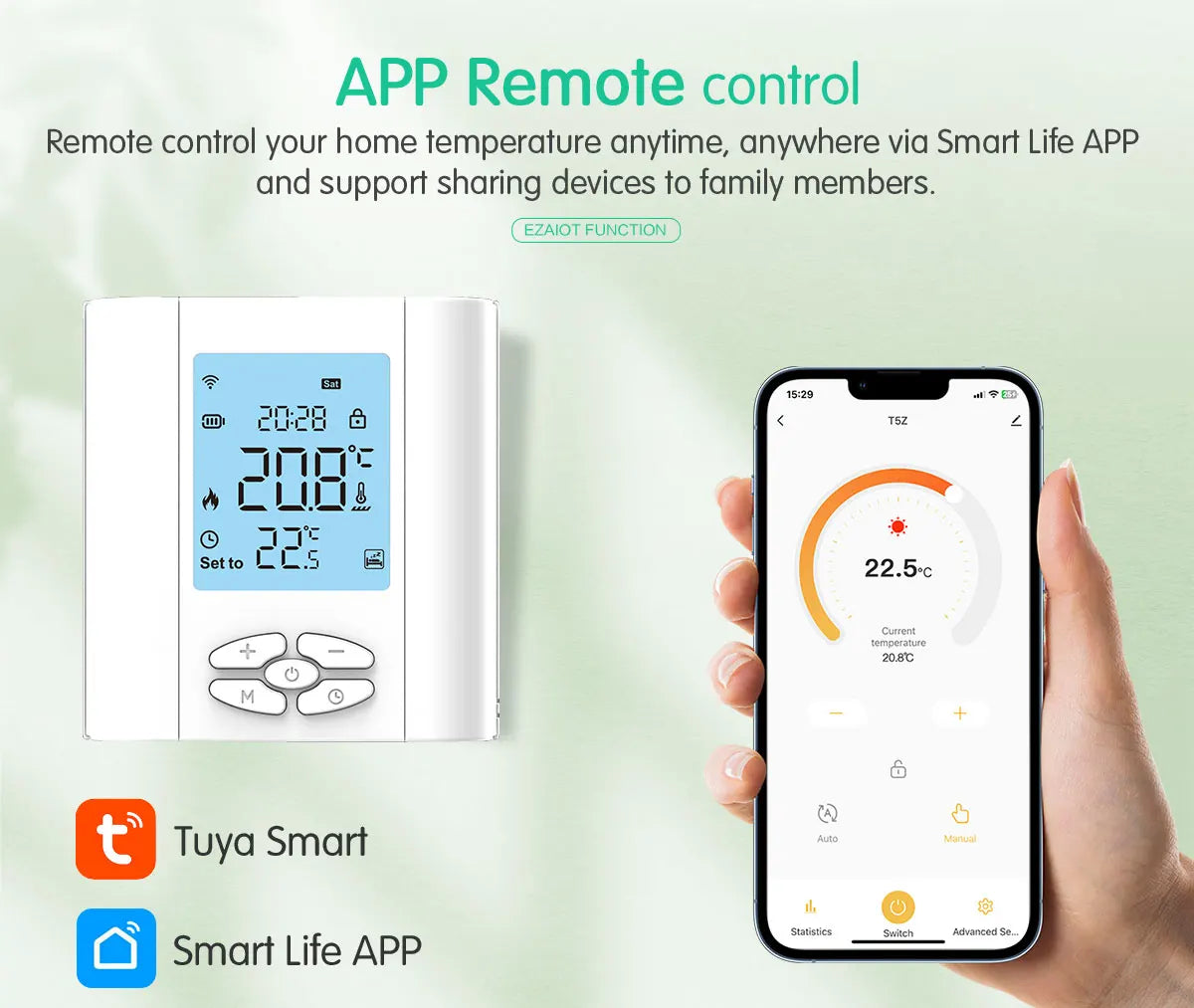 ZigBee Battery-Powered Thermostat - SyncYourHome