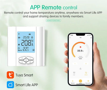 ZigBee Battery-Powered Thermostat - SyncYourHome