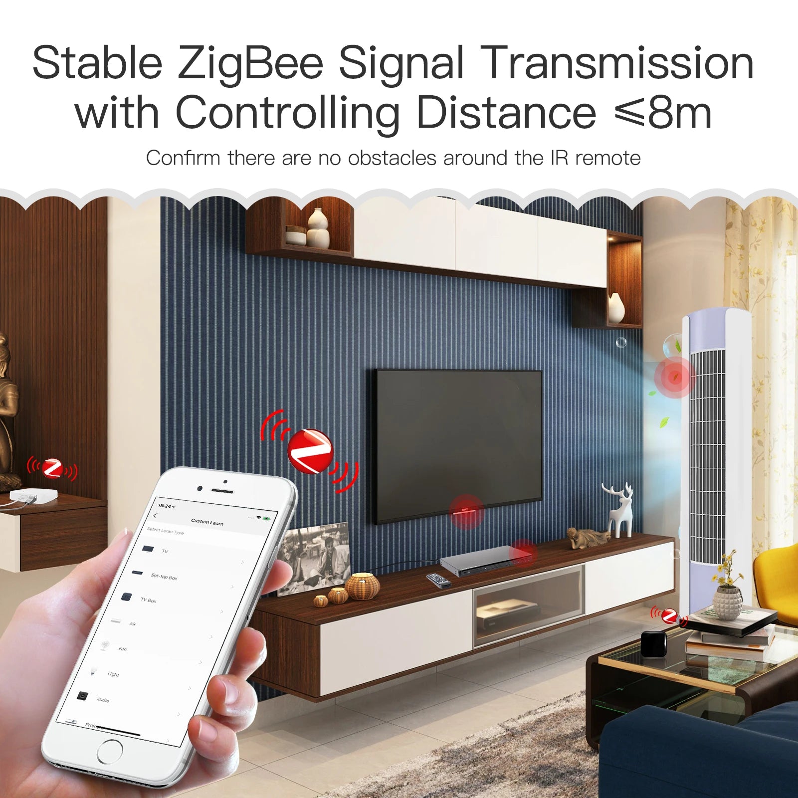 MOES Tuya ZigBee Smart IR Remote Control - SyncYourHome