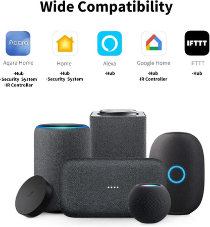Aqara Smart Hub M2 Matter Bridge high compatibility -  Supports Alexa, Google Assistant, Apple HomeKit.