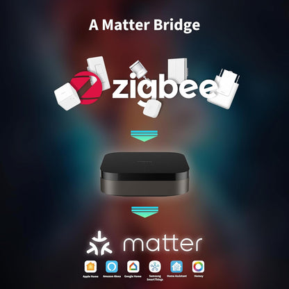 Aqara Smart Hub M3 for Home Automation, Matter Controller, Thread Border Router, Features Zigbee, Bluetooth, Wi-Fi, PoE, IR, Supports Alexa, Apple HomeKit, SmartThings, IFTTT, Homey, Hubitat.