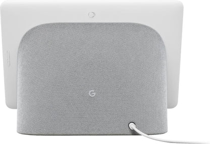 Google Nest Hub Max 10" Smart Display with Google Assistant - Chalk | Back View