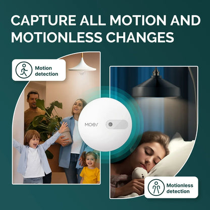 MOES ZigBee Human Presence Sensor Detector (Linptech) - SyncYourHome | Capture All Motion and Motionless Changes