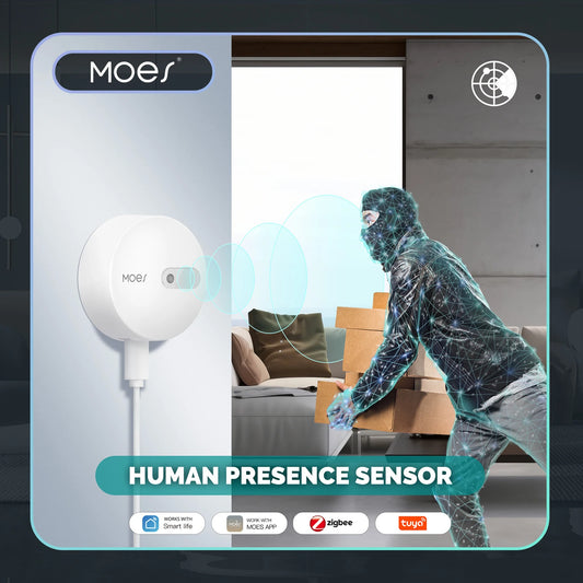 MOES ZigBee Human Presence Sensor Detector (Linptech) - SyncYourHome