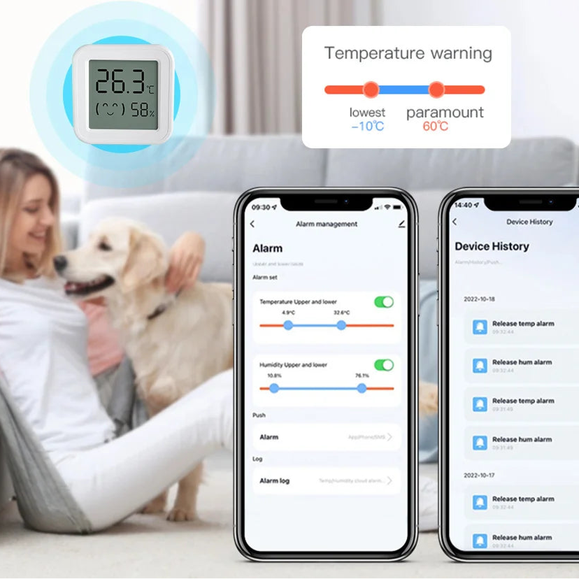 Temperature and Humidity Senson Tuya Zigbee | Reminders